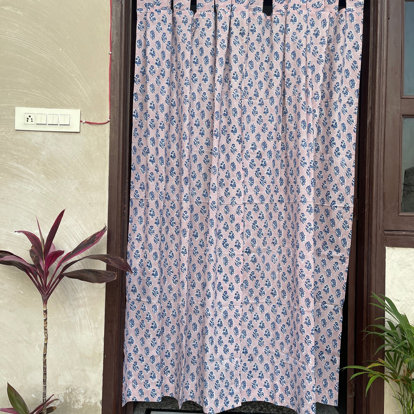 Cotton Curtain -NOREN- Long × 2pc SET
