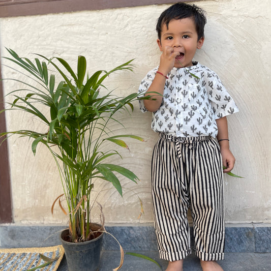Samrai Sirwal Pants -Single Stripes-