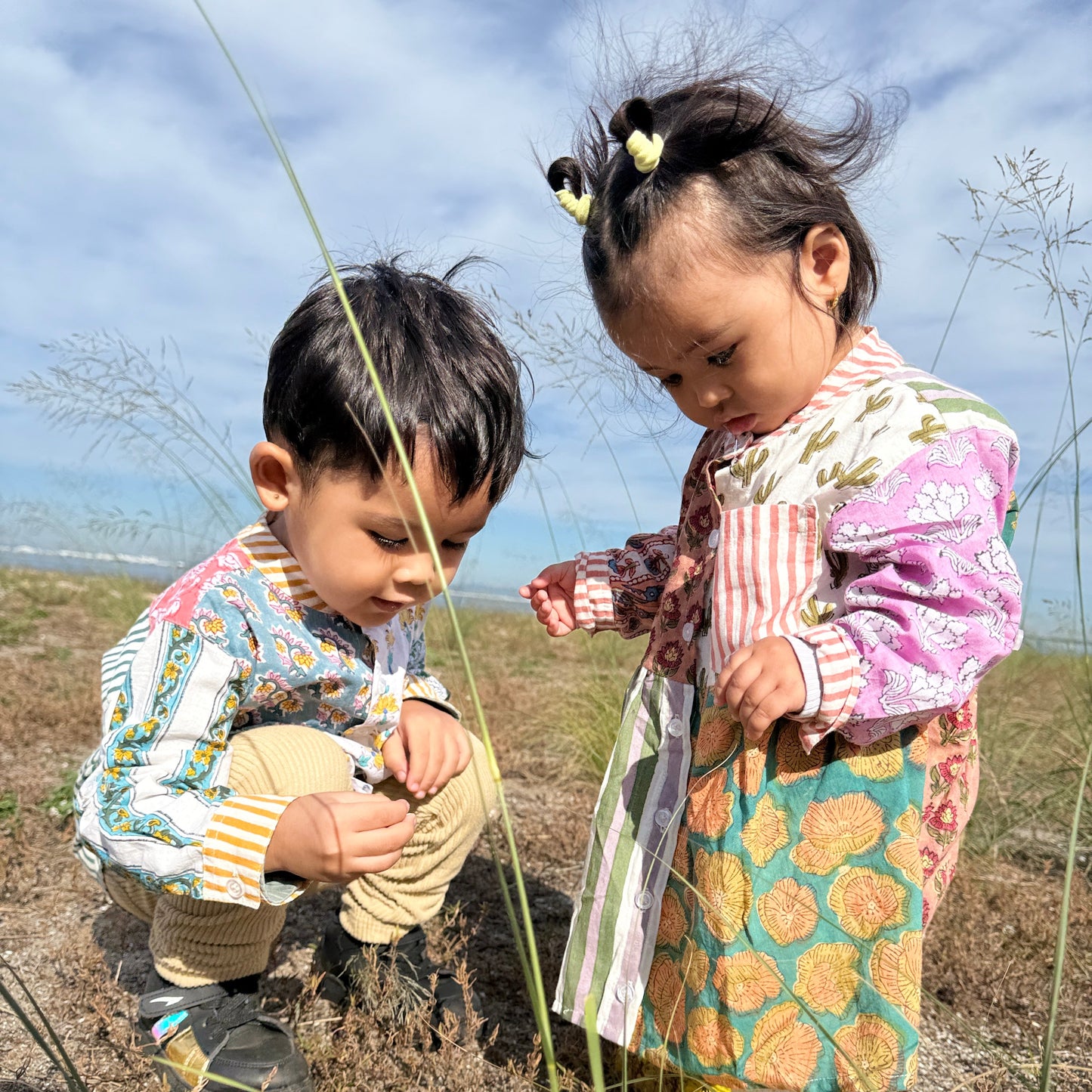 Sunny Funny Patchwork Shirts