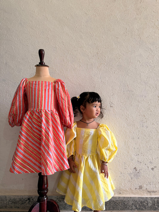 Princess Casual Puff Sleeve Dress