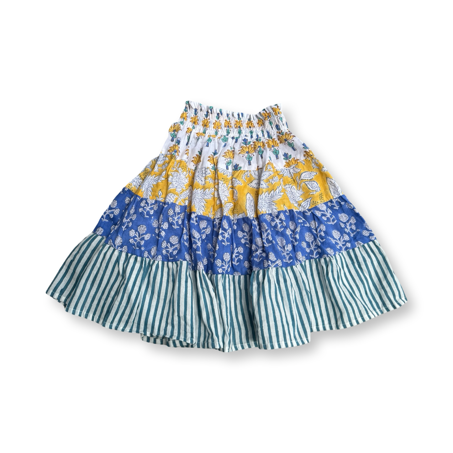 Four Panel Tiered Skirt