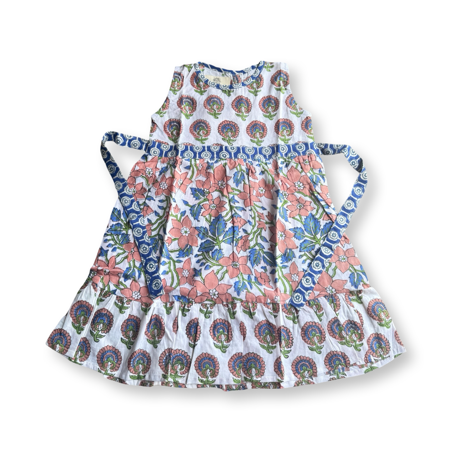 Non Sleeve Back Tie Dress