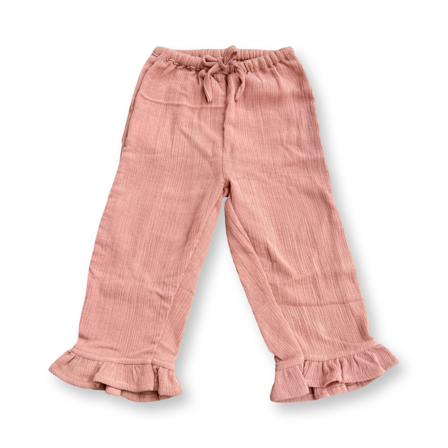 ⭐︎1-10years⭐︎ Organic Crinkle Cotton Frill Pants