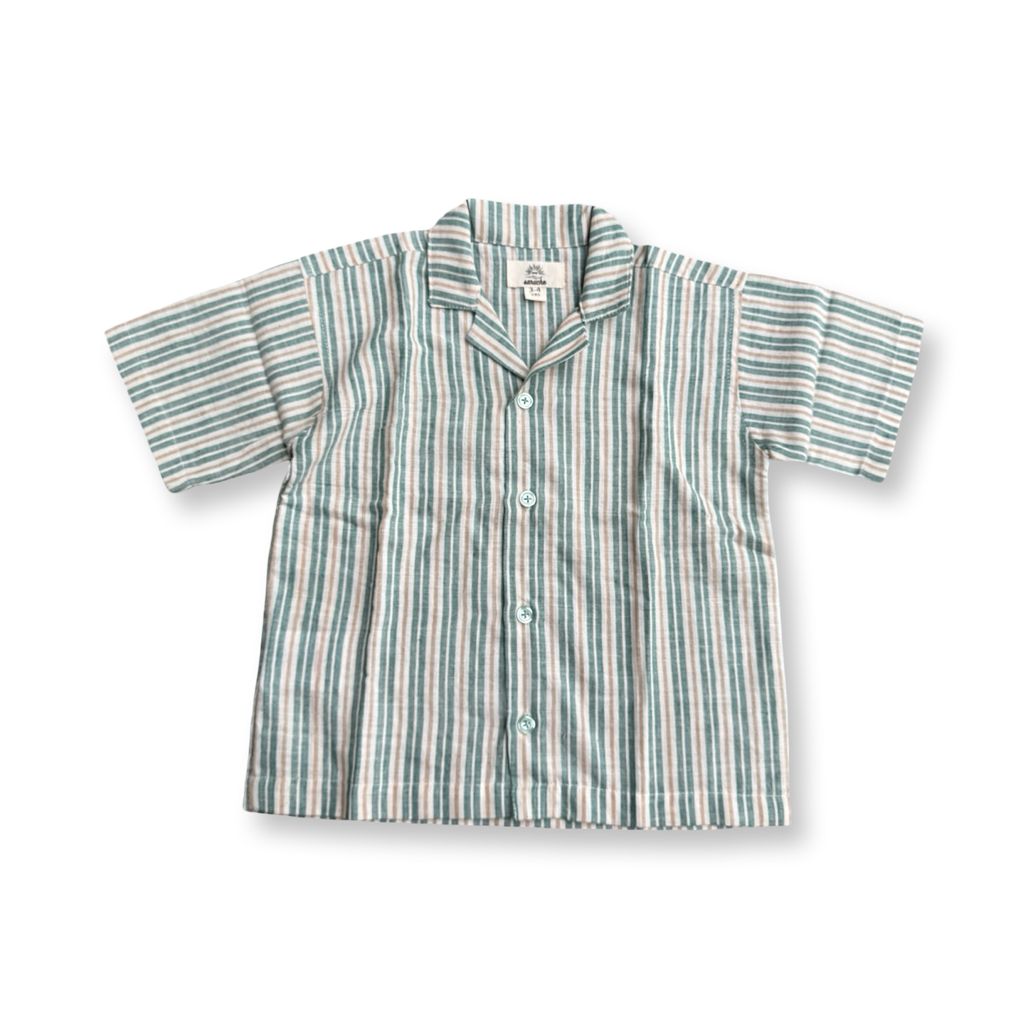 Open Collar Shirts -Khadi Cotton-