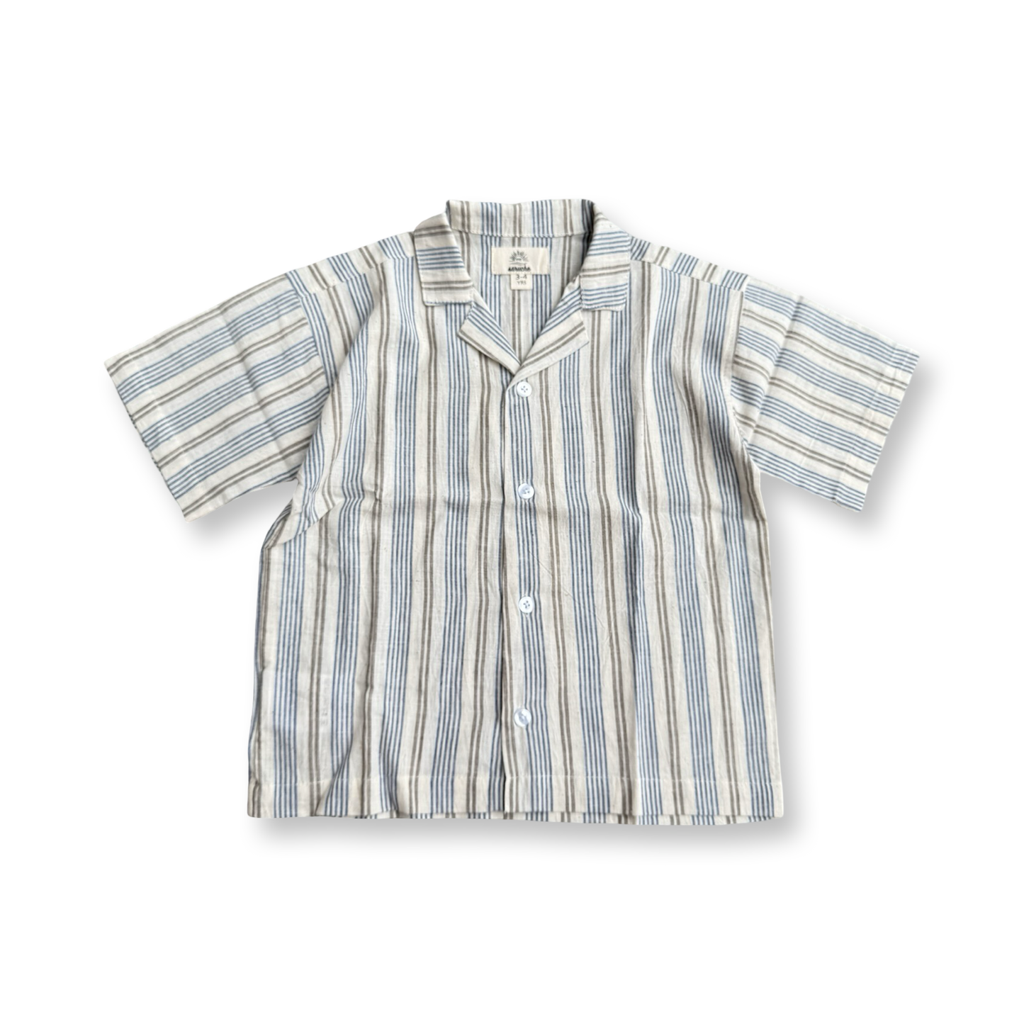 Open Collar Shirts -Khadi Cotton-