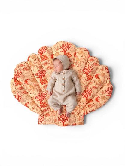 Shell Shaped Baby Play Mat
