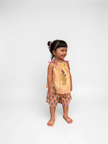 Set of Cami Top and Dolphin Short