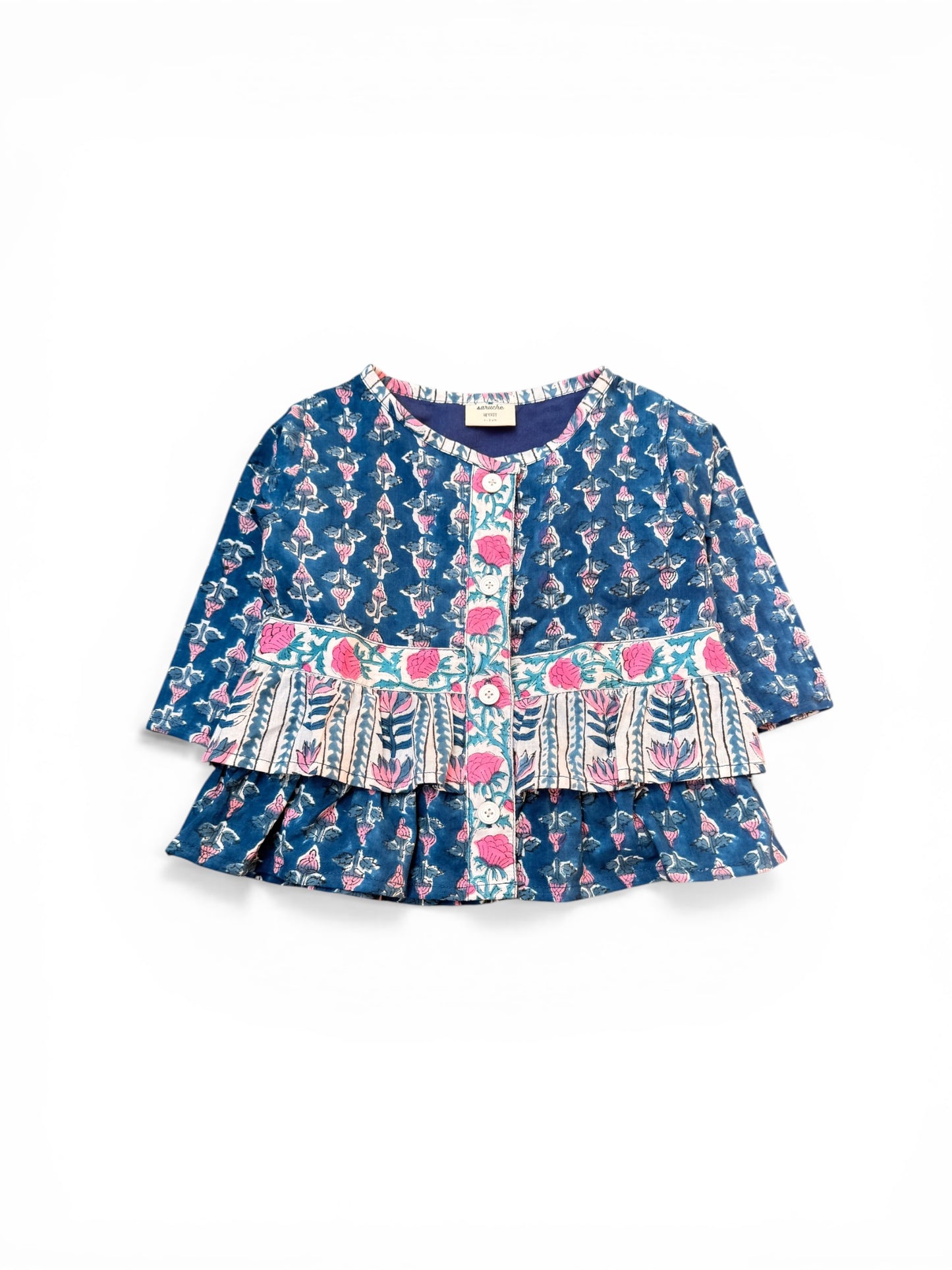 Ruffled Hem Blouse -Blouse Only-