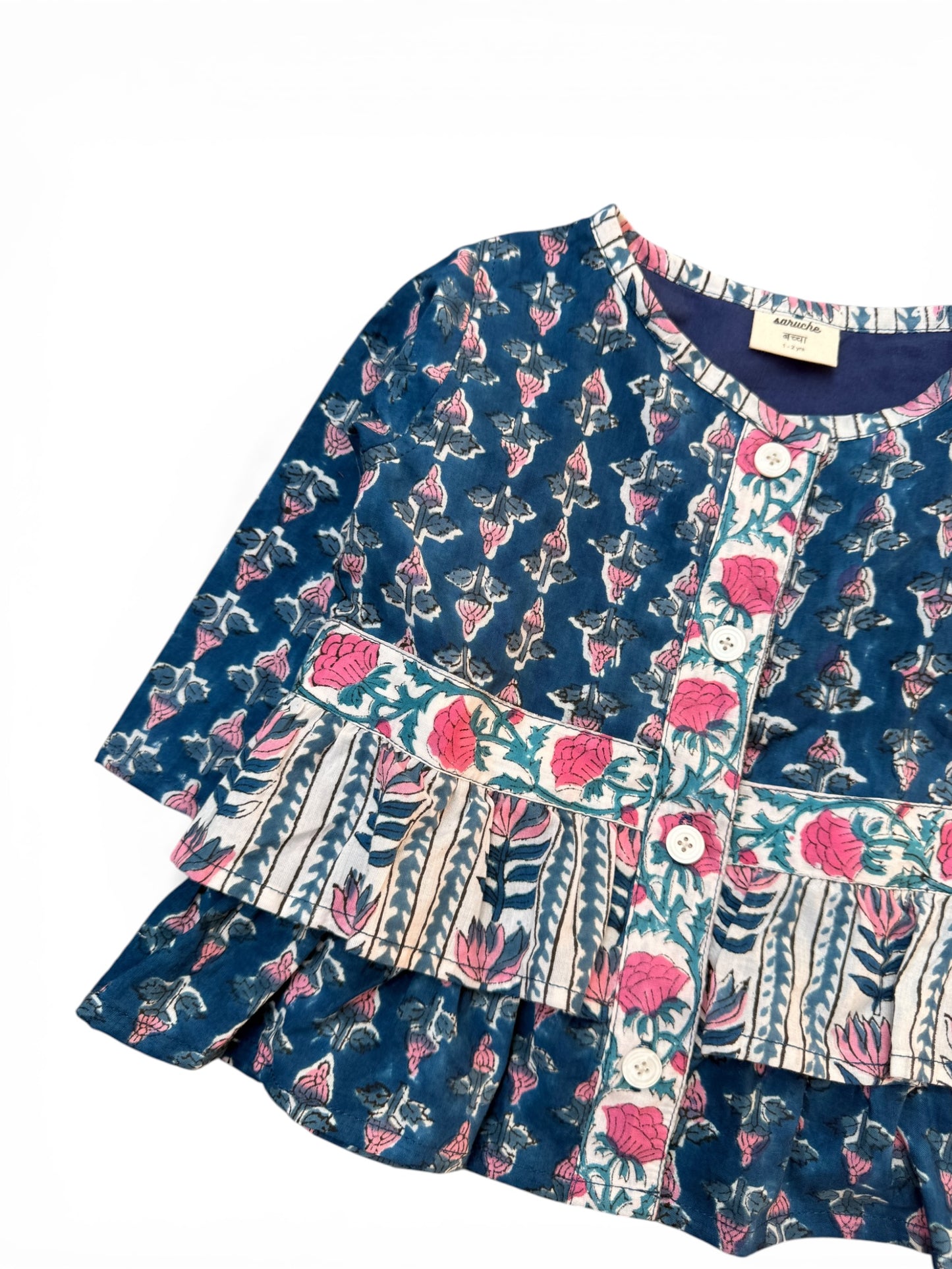 Ruffled Hem Blouse -Blouse Only-