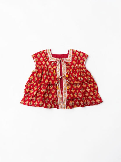 Hanten Ruffle Vest
