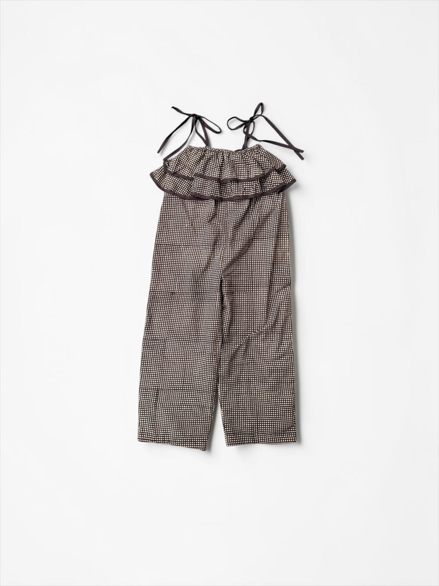 Double Ruffle Jump Suits / Romper