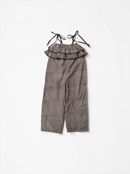 Double Ruffle Jump Suits / Romper