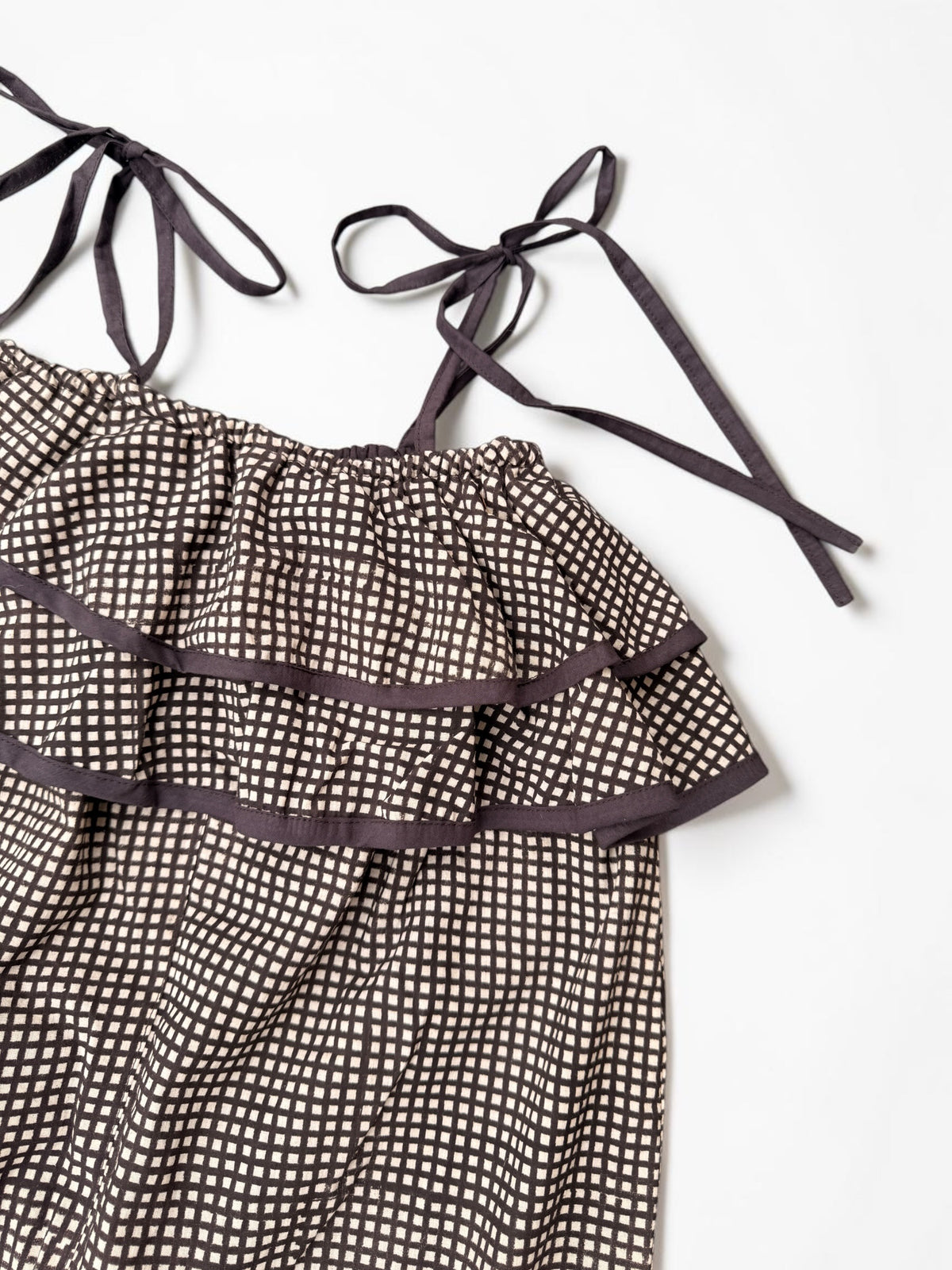 Double Ruffle Jump Suits / Romper