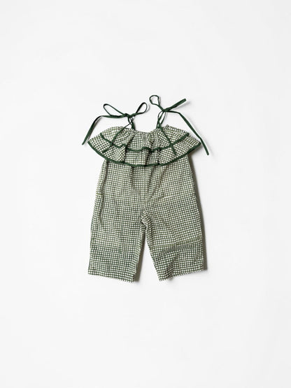 Double Ruffle Jump Suits / Romper