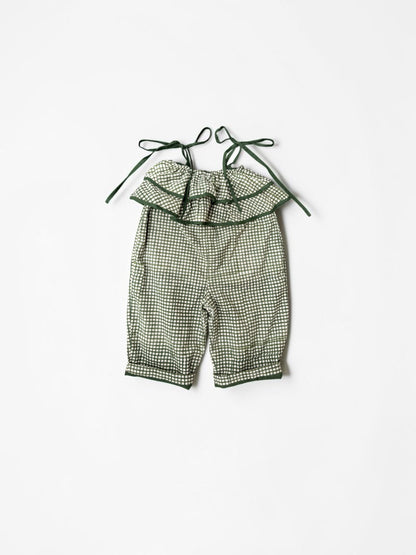 Double Ruffle Jump Suits / Romper