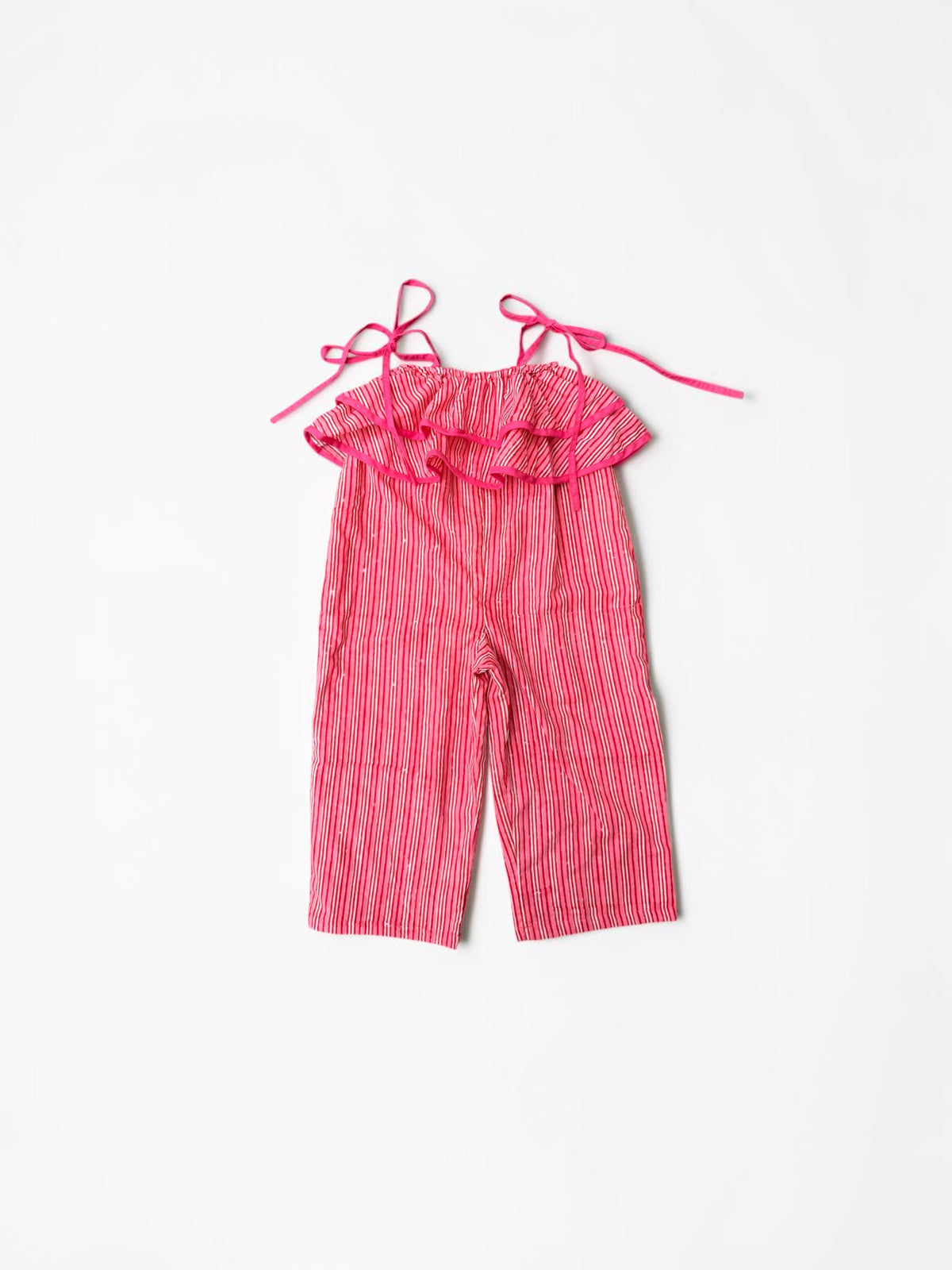 Double Ruffle Jump Suits / Romper