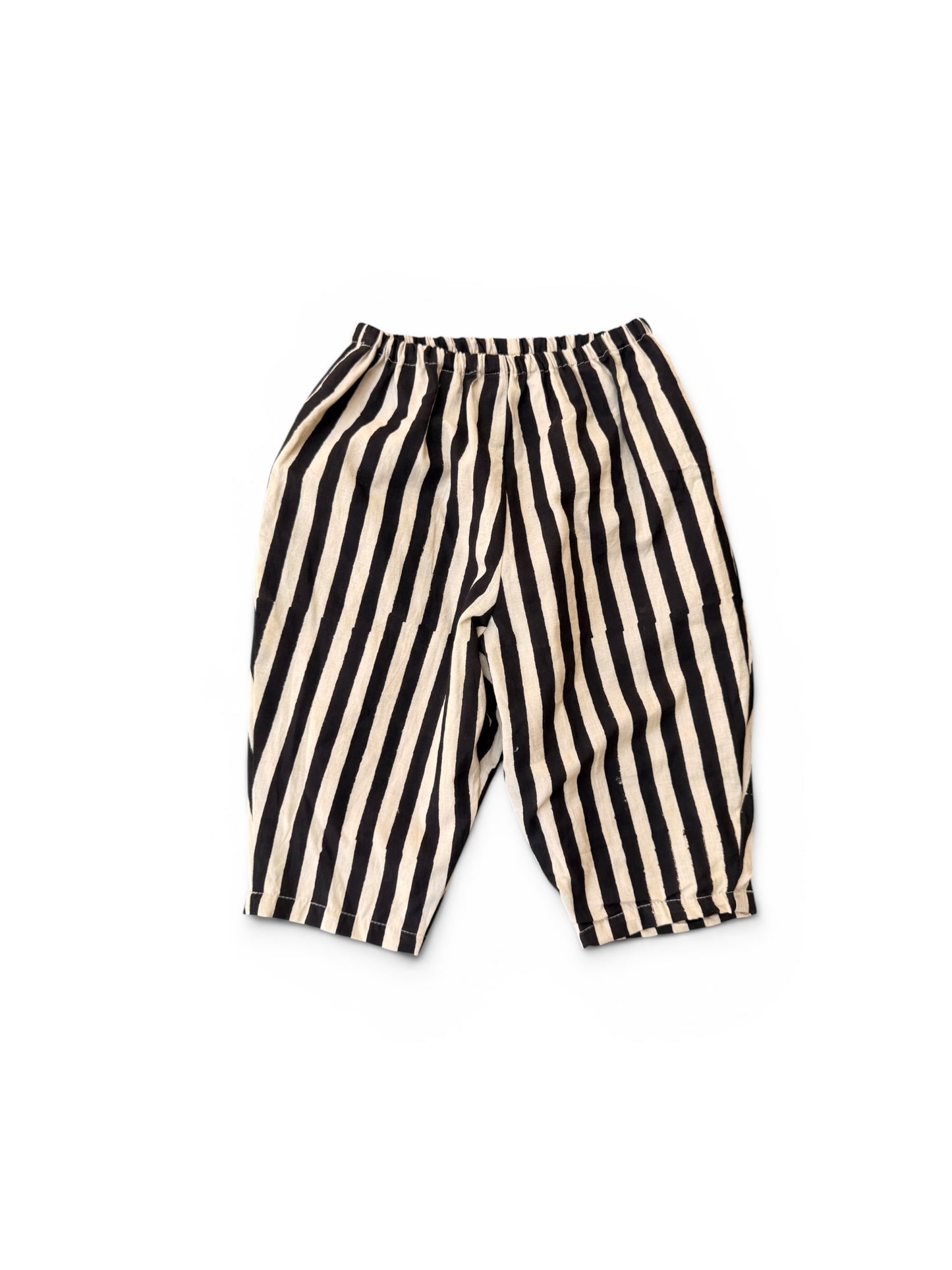 Harem Cropped Pants -Natural Dyed-