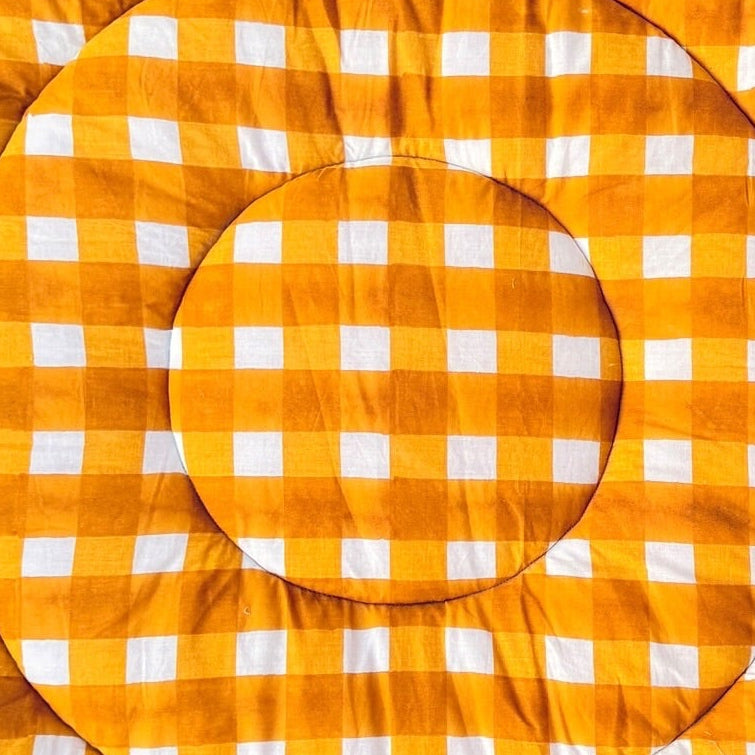 Round Ruffled Baby Play Mat
