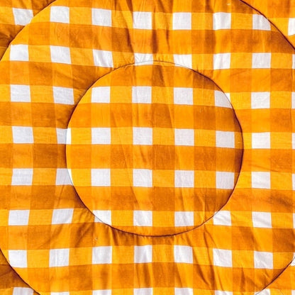 Round Ruffled Baby Play Mat