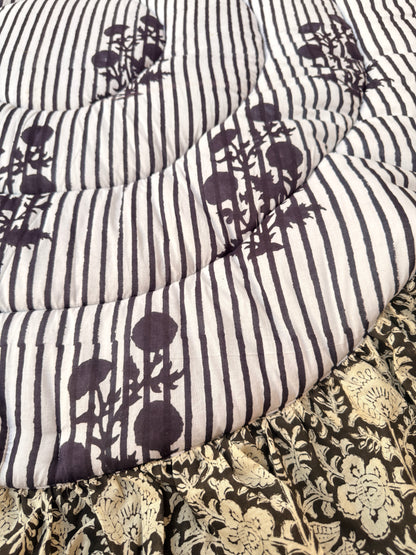 Round Ruffled Baby Play Mat