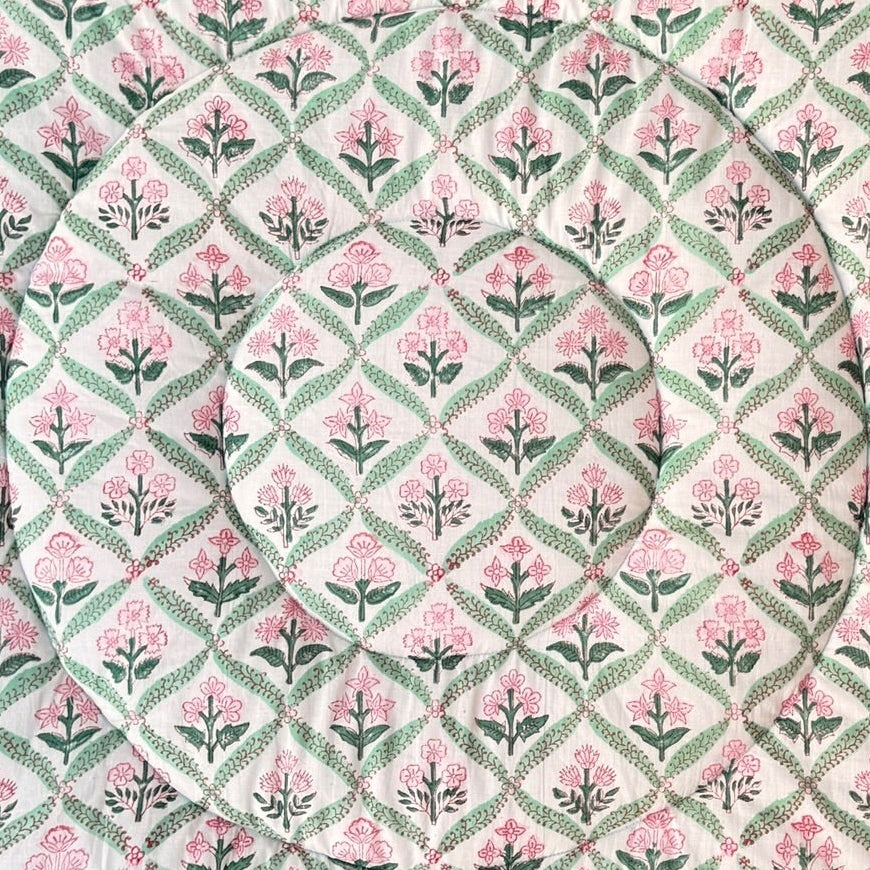 Round Ruffled Baby Play Mat