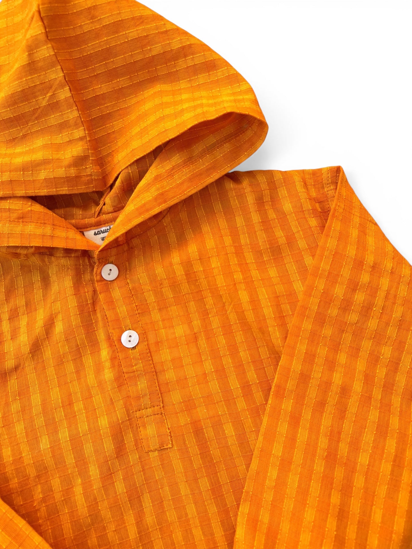 Kids Hooded Shirt, Handloom Cotton Pullover Shirts