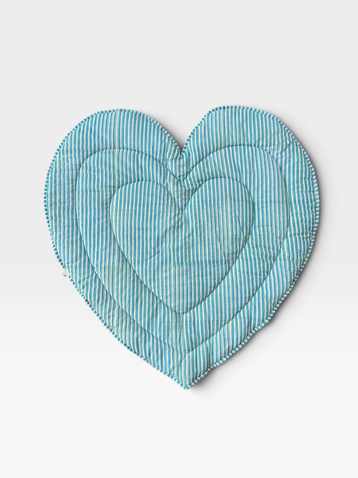 Baby Play Mat -Piping Heart Single Foam Only-