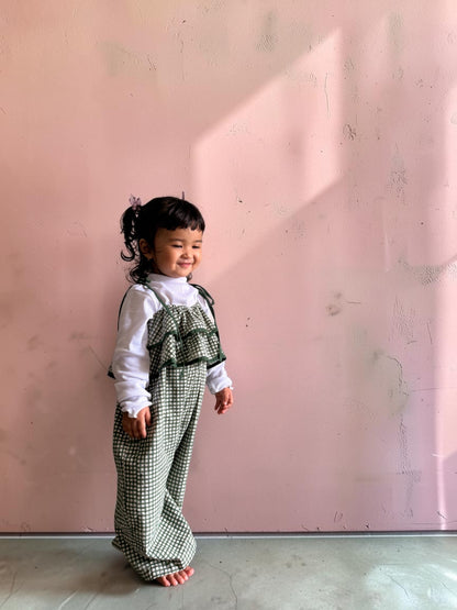 Double Ruffle Jump Suits / Romper