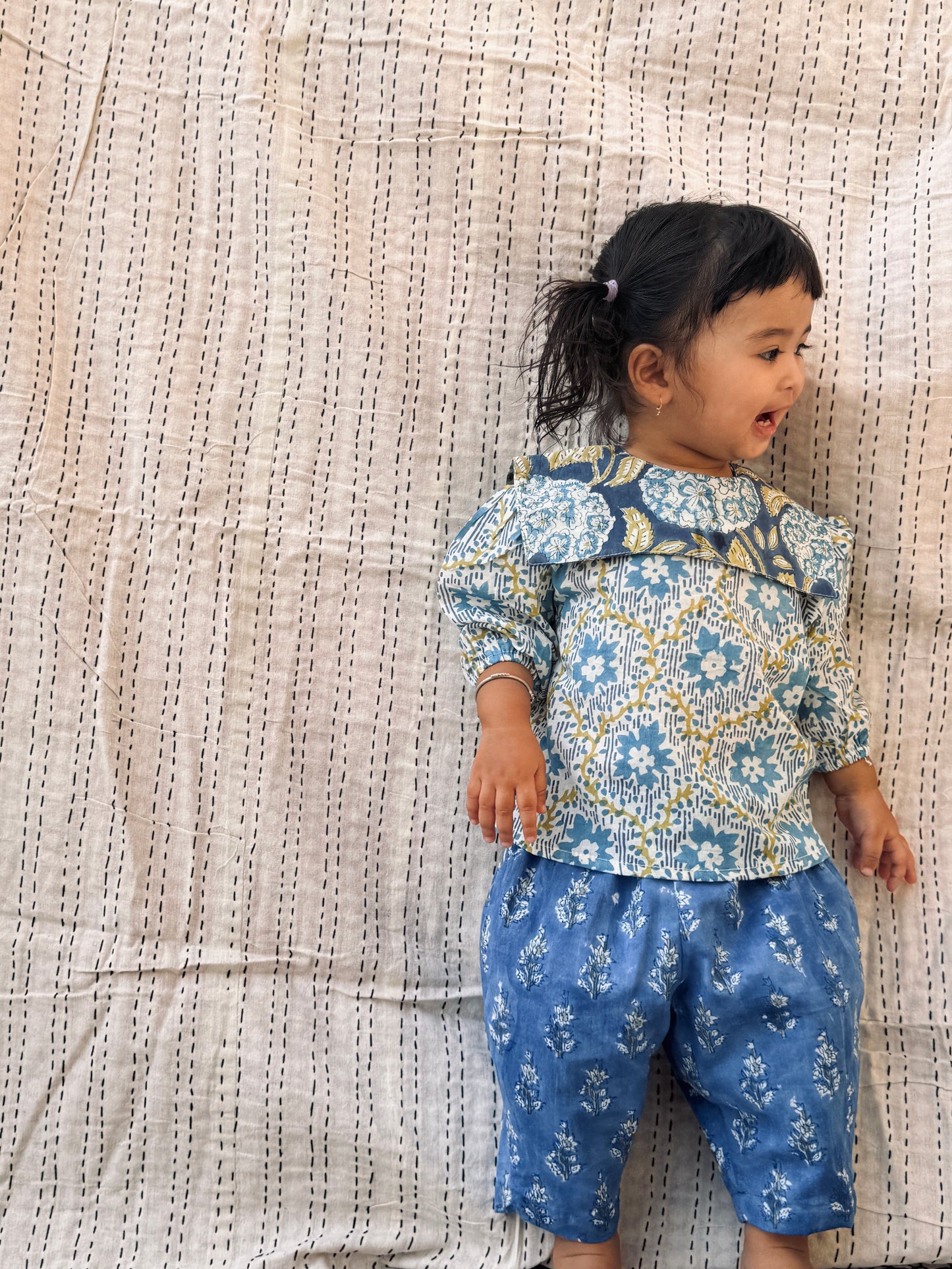 Girls Sailor Collar Blouse