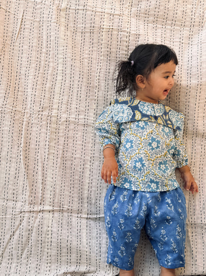 Girls Sailor Collar Blouse