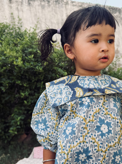 Girls Sailor Collar Blouse