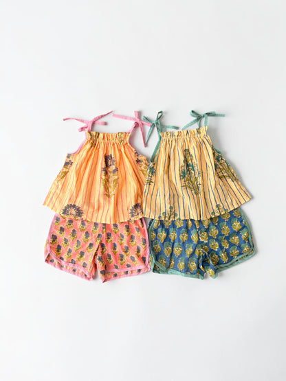 Set of Cami Top and Dolphin Short