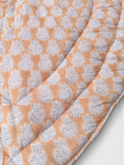 Baby Play Mat -Piping Heart Single Foam Only-