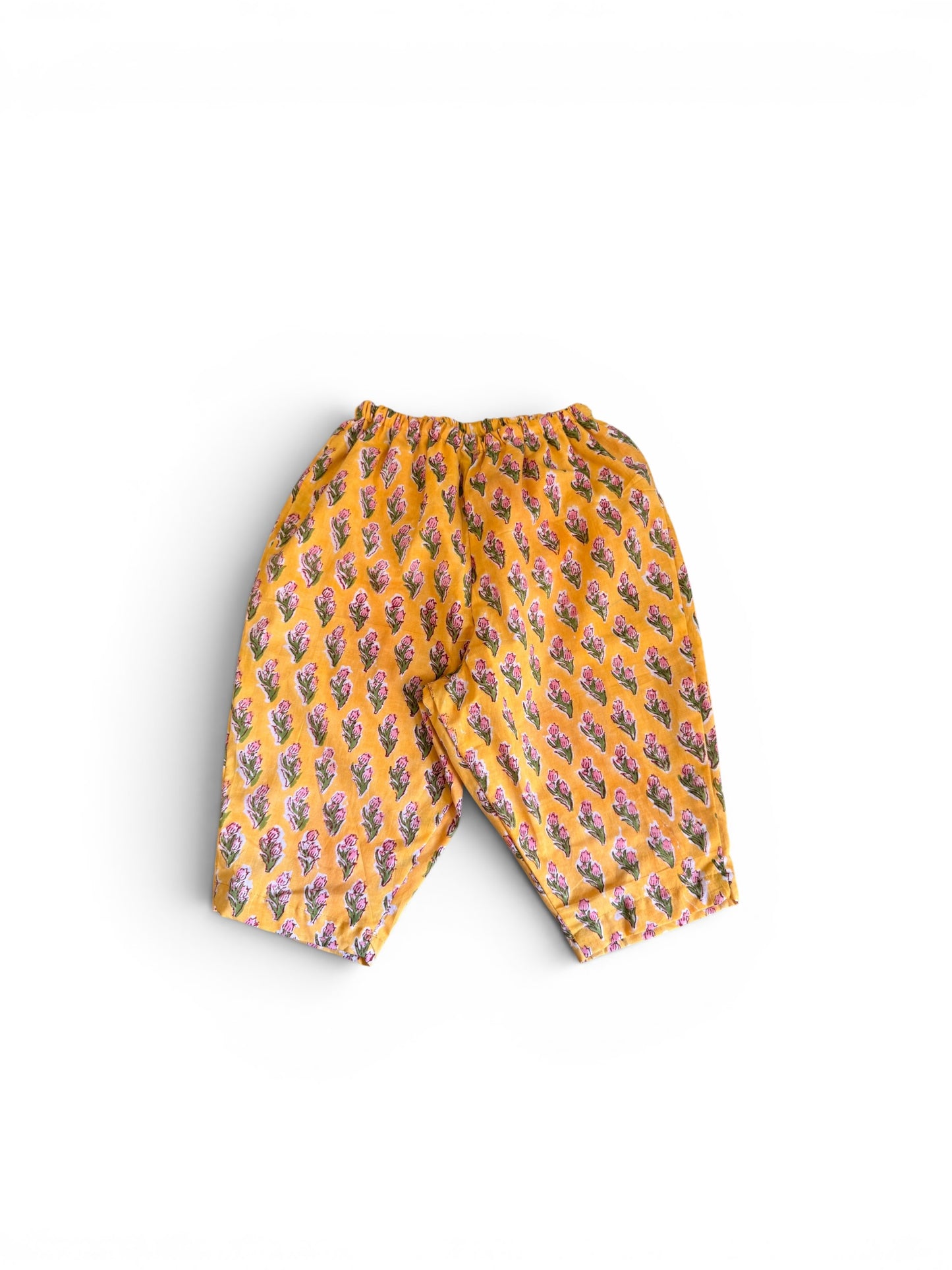 Girls Harem Pants -Color Flowers-