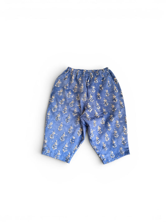 Girls Harem Pants -Color Flowers-