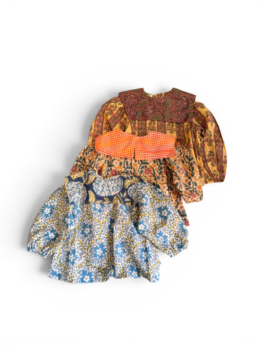 Girls Sailor Collar Blouse