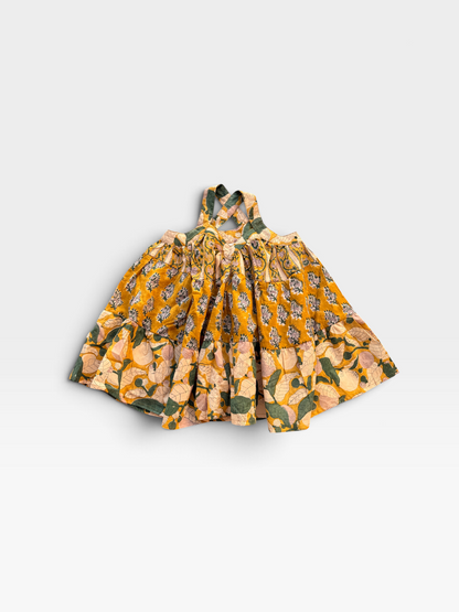 Tiered Pinafore Skirt