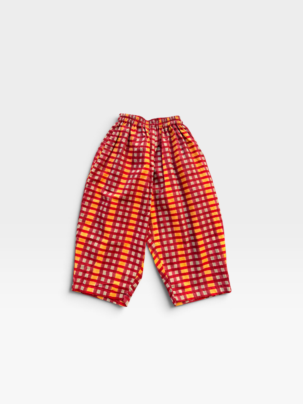 Checks & Stripes Wide Leg Pants