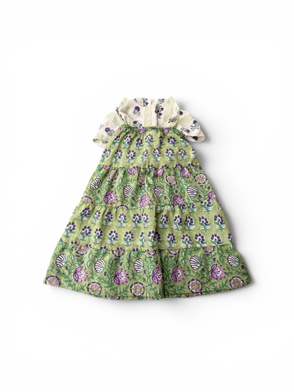 Back Button Top &amp; Long Skirt Set