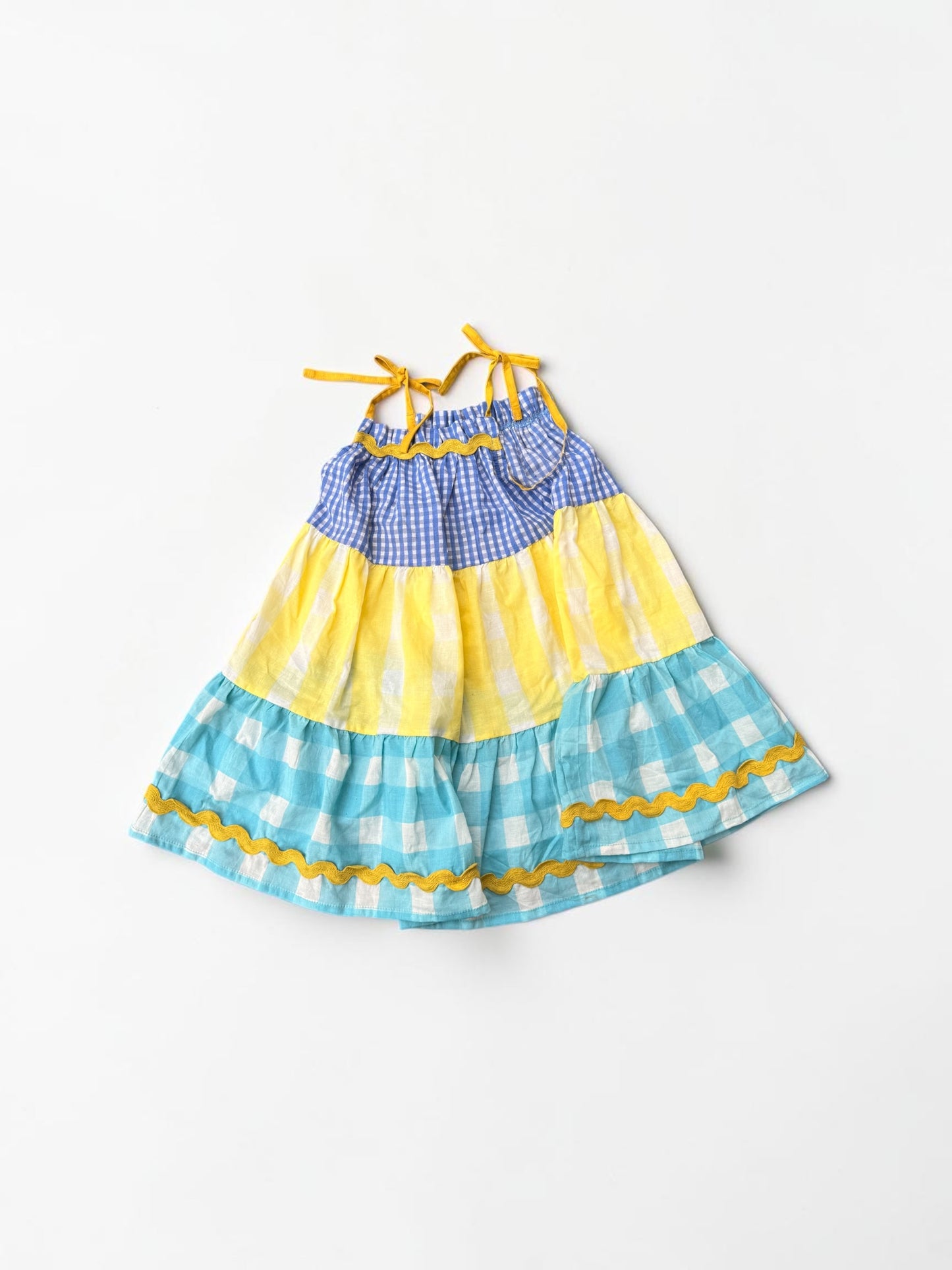 Mixed Candy Check Camisole Dress
