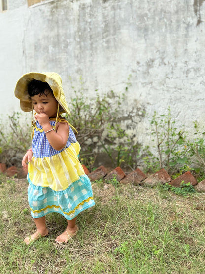 Mixed Candy Check Camisole Dress