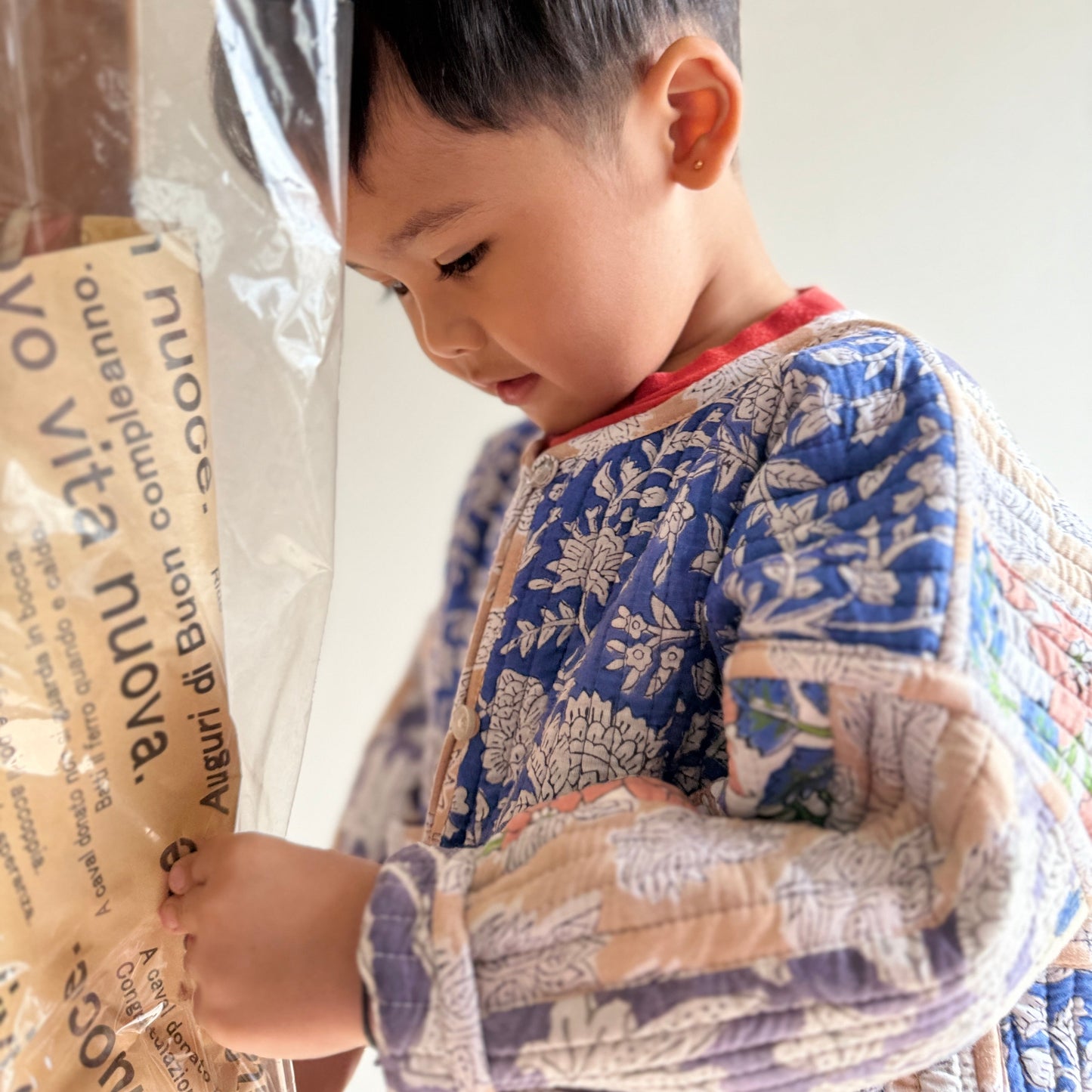 Stripes Patchwork Quilted Reversible Jacket