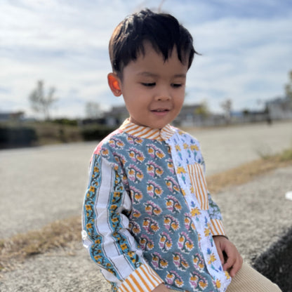 Sunny Funny Patchwork Shirts