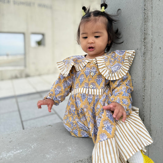 Big Frill Collar Dolly Dress