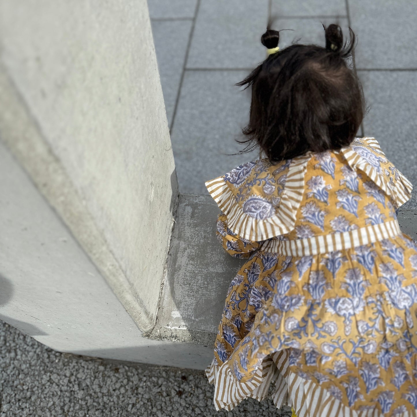 Big Frill Collar Dolly Dress