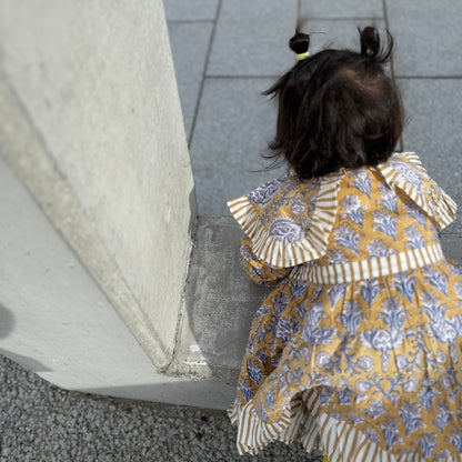 Big Frill Collar Dolly Dress