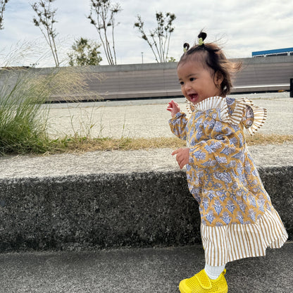 Big Frill Collar Dolly Dress