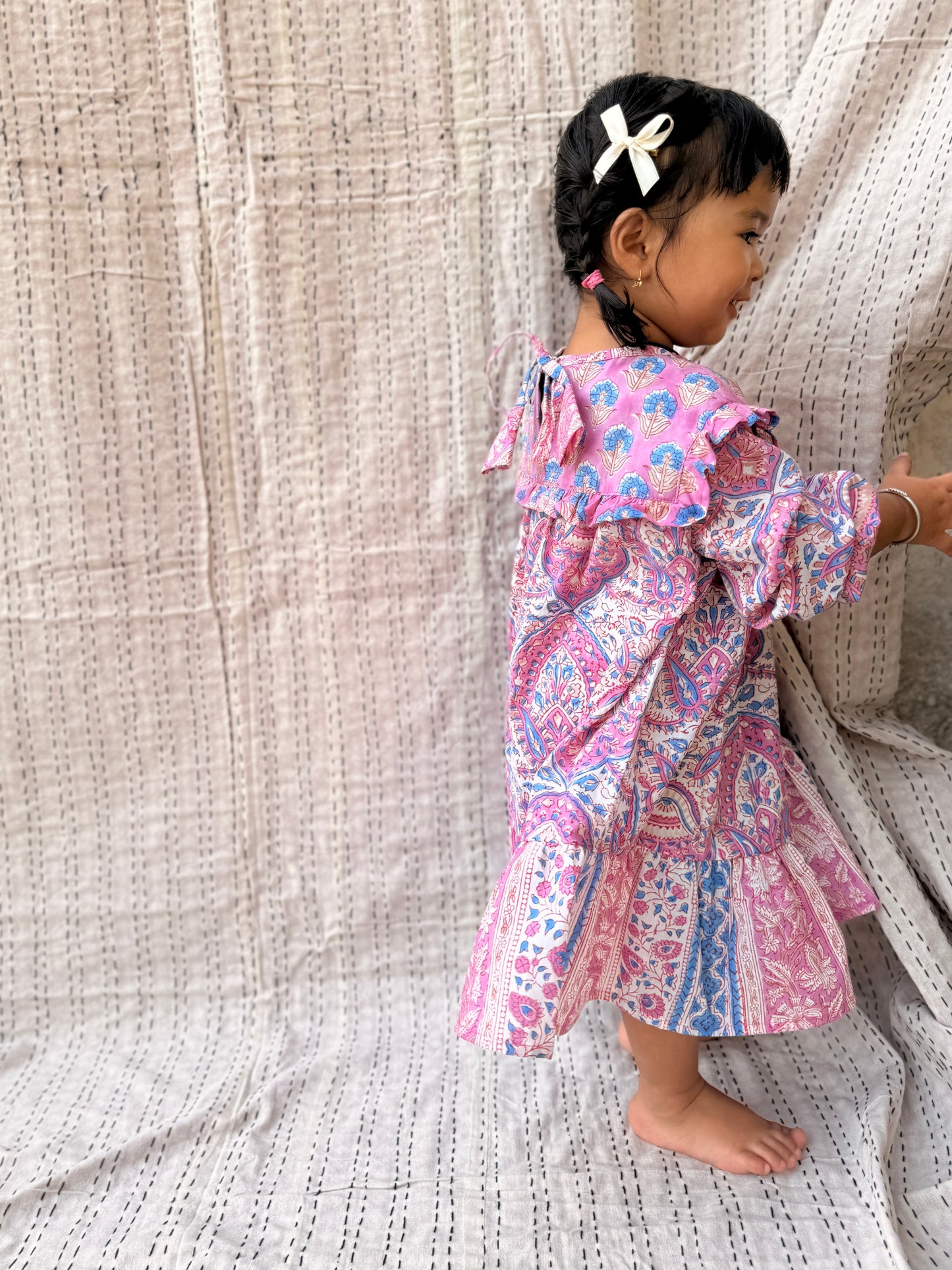 Meadow Long Sleeve Dolly Dress