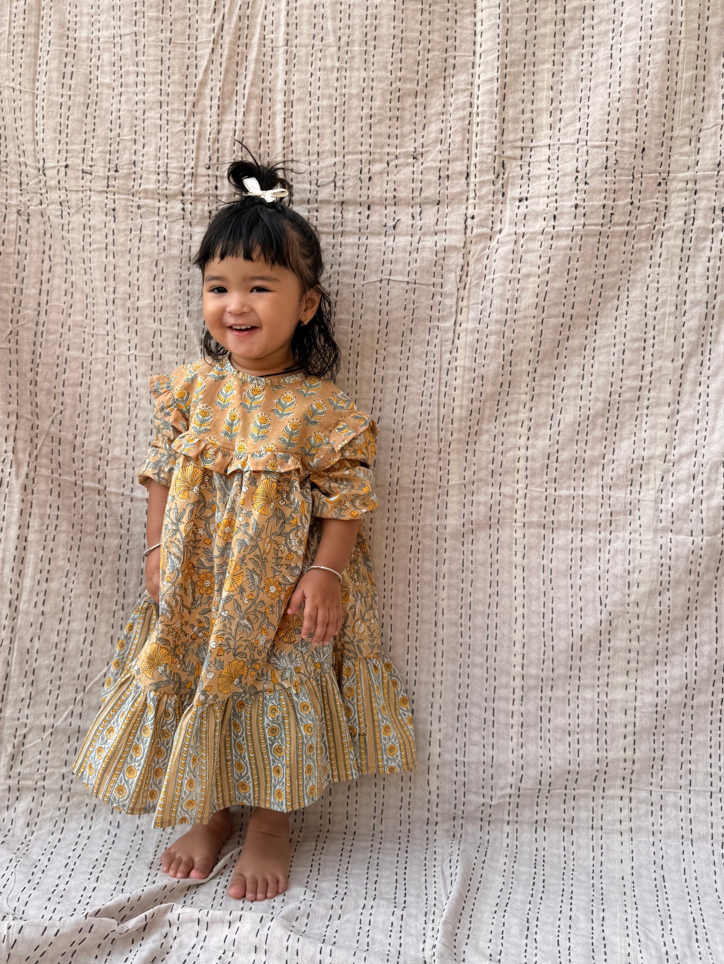 Meadow Long Sleeve Dolly Dress