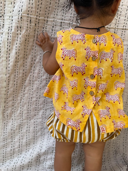 Baby Girls Room Wear Set